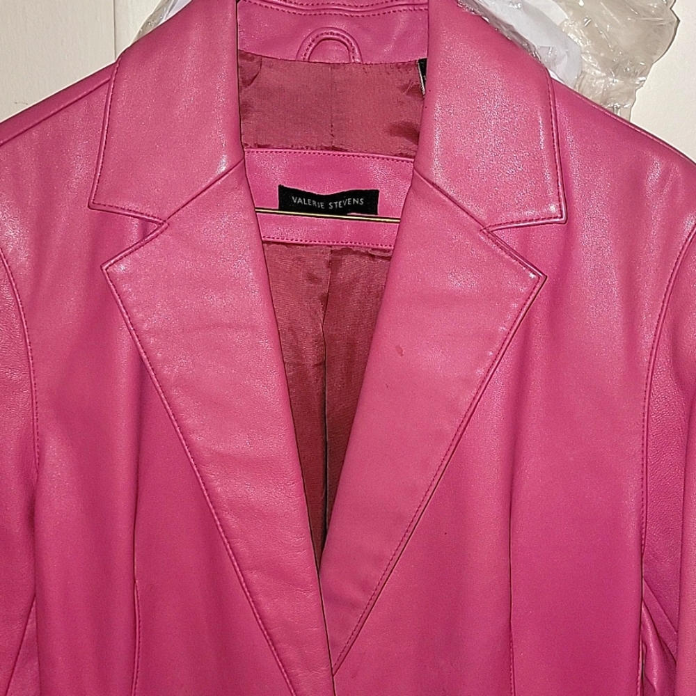 Valerie Steven's leather Jacket